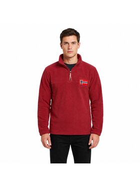 Geographical Norway Geographical Norway Polar WZ6696H/GN-BURGUNDY Bordowy Reglan Fit
