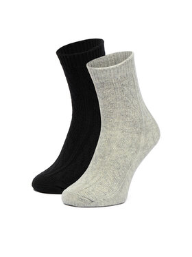 Nine West Nine West Dlhé ponožky CEO_LA_NW_17637_W_AW26 (2-PACK) Čierna