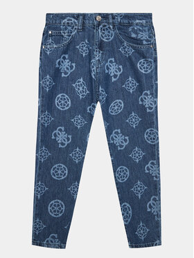 Guess Guess Spodnie materiałowe J3YA01 D45E0 Różowy Regular Fit