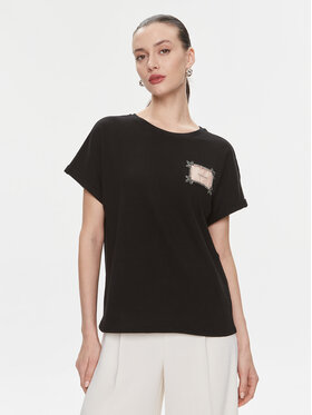 TWINSET TWINSET T-shirt 241TP2211 Crna Regular Fit