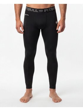 PITBULL PITBULL Legginsy RUNWAY Czarny Regular Fit