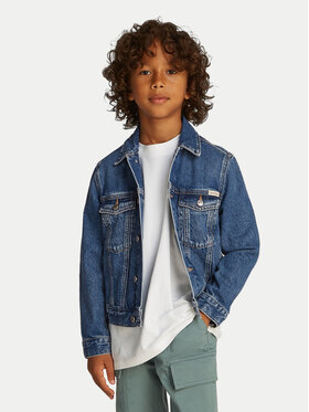Calvin Klein Jeans Calvin Klein Jeans Giacca di jeans IB0IB02505 Blu scuro Regular Fit