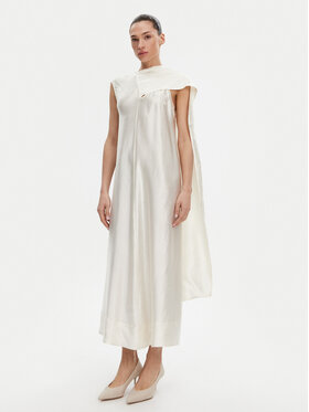 Herskind Herskind Φόρεμα κοκτέιλ Leroy 5547196 Λευκό Relaxed Fit