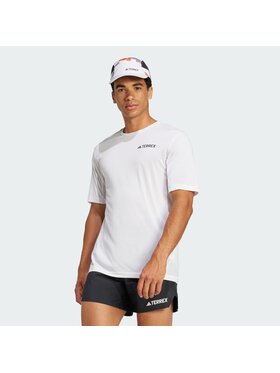 adidas adidas Koszulka techniczna 140003 Biały Regular Fit