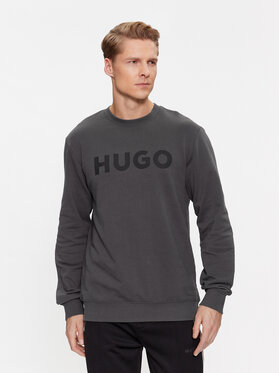 Hugo Hugo Džemperis ar kapuci Dem 50477328 Pelēks Regular Fit