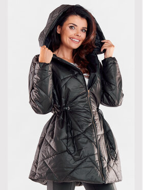 Awama Awama Cappotto A540 Nero Basic Fit