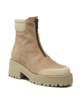 Vero Moda Aulinukai Vimelly Leather Boot 10274886 Smėlio