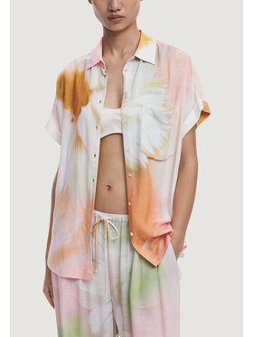 Desigual Desigual Koszula CAM OPAL Różowy Casual Fit