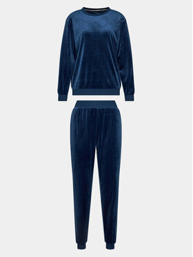 Selmark Selmark Pigiama Polar Soft P7173 Blu scuro Regular Fit