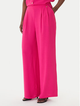 LOLA CASADEMUNT LOLA CASADEMUNT Szövet nadrág LS2614054 Rózsaszín Regular Fit