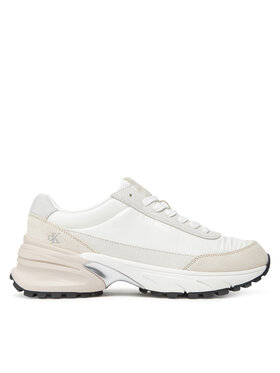 Calvin Klein Jeans Calvin Klein Jeans Sneakersy Hike Runner Mg Nylon Perl YW0YW01963 Biela
