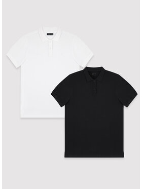 Pako Lorente Pako Lorente Komplet 2 koszulek polo P25BN-TX-001 Kolorowy Classic Fit
