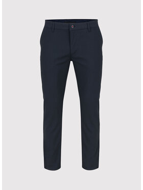 Pako Lorente Pako Lorente Chinosy P000B-WX-215 Granatowy Slim Fit