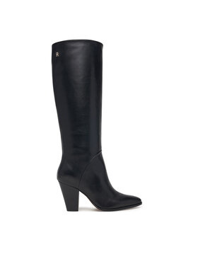 Tommy Hilfiger Tommy Hilfiger Stivali Clean Tubular Knee Boot FW0FW09584 Nero
