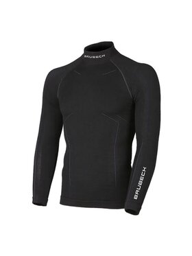 Brubeck Brubeck Bielizna termoaktywna górna Wool Merino LS11920 Czarny