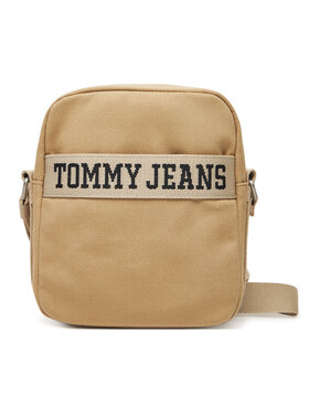 Tommy Jeans Tommy Jeans Taška cez rameno Retro Cool Reporter AM0AM13277 Béžová
