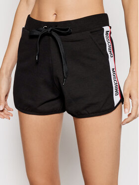 MOSCHINO Underwear & Swim MOSCHINO Underwear & Swim Sportiniai šortai 4312 9020 Juoda Regular Fit