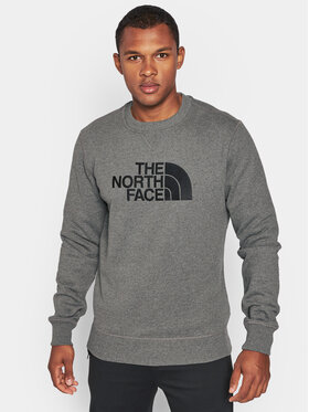 The North Face The North Face Džemperis Drew Peak Crew NF0A4SVR Pilka Regular Fit