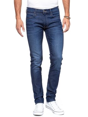 Lee Lee Jeansy LUKE Niebieski Slim Fit