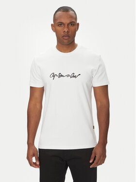 G-Star Raw G-Star Raw T-krekls G-Script D25150-C812 Balts Regular Fit