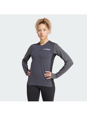 adidas adidas Koszulka techniczna 152387 Szary Regular Fit