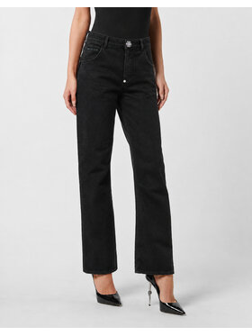 PHILIPP PLEIN PHILIPP PLEIN Jeansy 31780 Czarny Straight Fit
