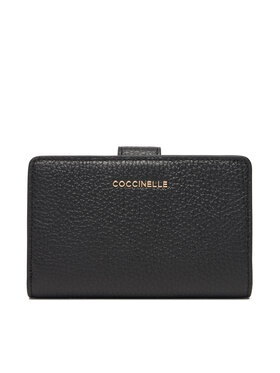 Coccinelle Coccinelle Veliki ženski novčanik MW5 Metallic Soft E2 MW5 11 E7 01 Crna