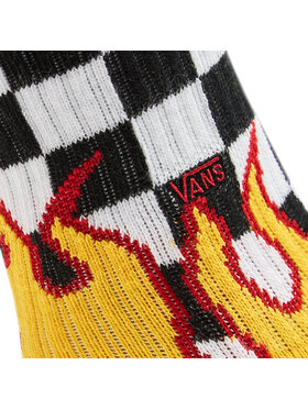 Vans Dječje Visoke čarape Flame Checkin Crew VN000613Y281 Šarena