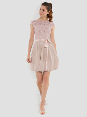 Swing Swing Sukienka koktajlowa 77760510 Różowy Regular Fit