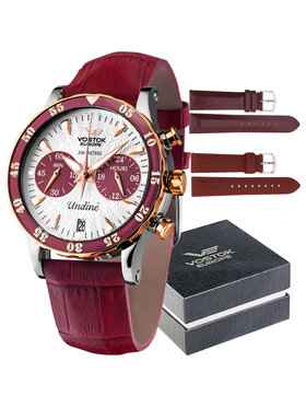 Vostok Europe Vostok Europe Zegarek VK64-515E567 Różowy