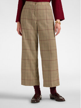 Elena Mirò Elena Mirò Pantaloni di tessuto P057P100594N001 Bordeaux Regular Fit