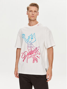 Puma Puma Tricou Dylan s Gift Shop 625269 Alb Regular Fit