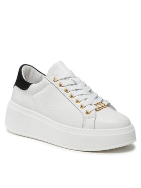 TWINSET TWINSET Sneakersy 232TCT190 Bílá