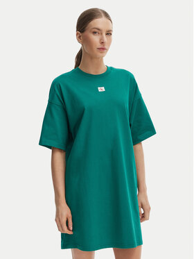 Calvin Klein Jeans Calvin Klein Jeans Každodenné šaty LV047F228G Zelená Oversize
