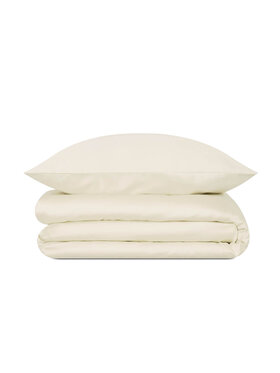 White pocket White pocket Komplet pościeli pościel gładka Écru