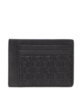 Calvin Klein Calvin Klein Etui na karty kredytowe Subtle Mono Id Cardholder K50K509618 Czarny