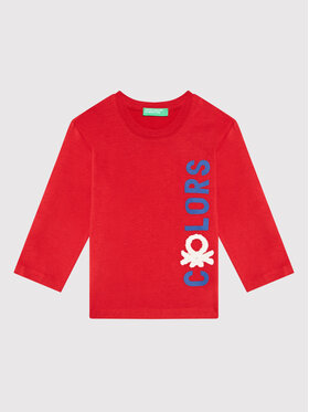 United Colors Of Benetton United Colors Of Benetton Blusa 3ATNC15F2 Rosso Regular Fit