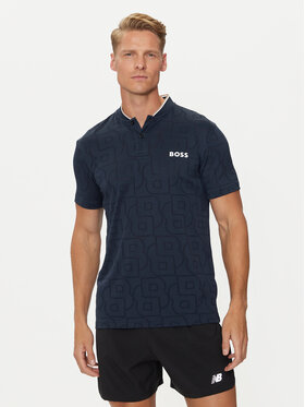 BOSS Boss Polo Pariq MB 7 50521973 Tamnoplava Slim Fit
