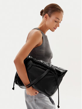 Calvin Klein Calvin Klein Ročna torba Drawstring Tote LV04K3159G Črna