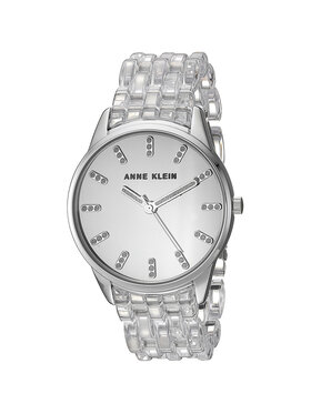Anne Klein Anne Klein Zegarek AK-2617CLSV Przezroczysty