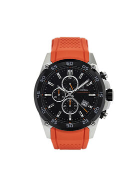 Festina Festina Zegarek F20330/4 Pomarańczowy