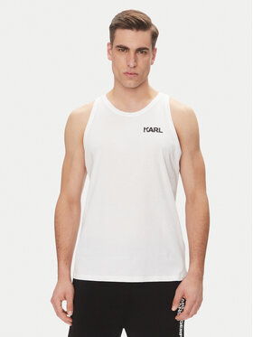 KARL LAGERFELD KARL LAGERFELD Smanicato A1M46069 Bianco Regular Fit
