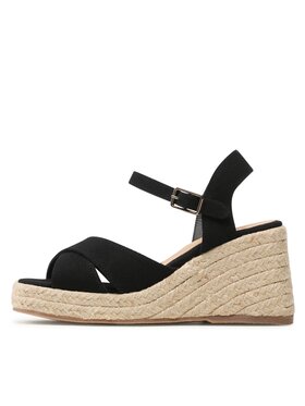 Castañer Espadrile Thea Jute/001 023070-100 Črna