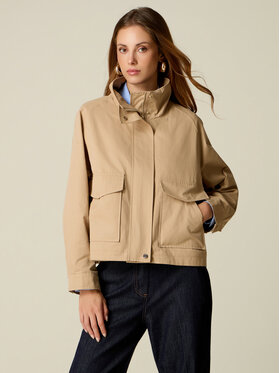 Oltre Oltre Cappotto invernale 0016J000173N012 Crema Boxy Fit