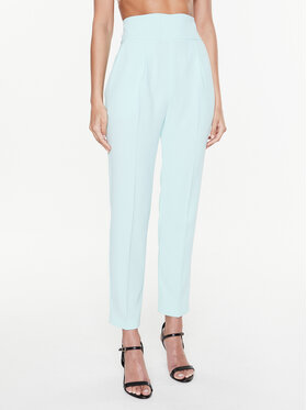 Pinko Pinko Pantaloni din material Natalia 100052 7624 Albastru Regular Fit