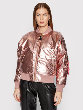 Alpha Industries Alpha Industries Bomberjacke Ma-1 128001MF Rosa Oversize