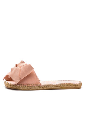 Manebi Espadrile Sandals With Bow W 1.4 J0 Roza