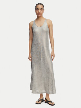 LOLA CASADEMUNT LOLA CASADEMUNT Haljina za svaki dan LS2616083 Srebrna Regular Fit