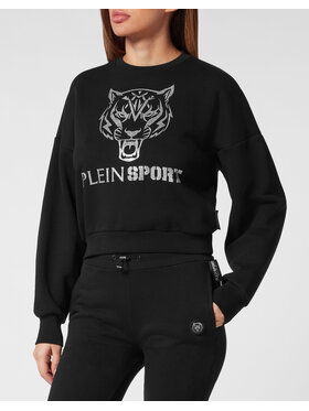 Plein Sport Plein Sport Longsleeve 13003 Czarny Regular Fit