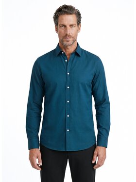 Pako Lorente Pako Lorente Koszula P26WF-1X-013 Granatowy Slim Fit